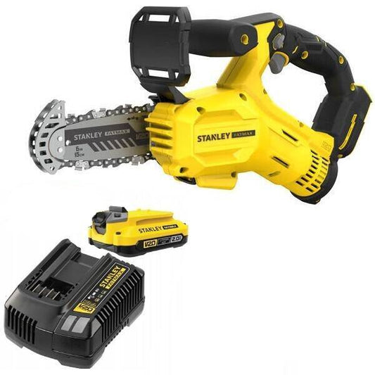 Stanley FATMAX V20 Akku-Laubsäge 15cm – Hohe Schnittleistung Mit 85 Schnitten Pro Ladung