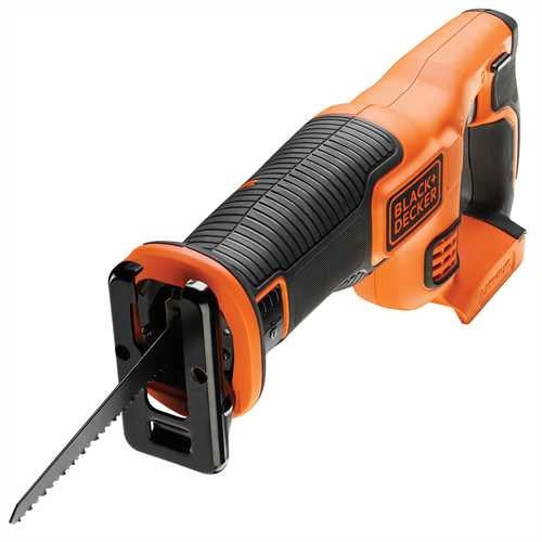 BLACK+DECKER BDCR18N-XJ – Kompakte 18V Akku-Säbelsäge mit Einfachem Sägeblattwechsel