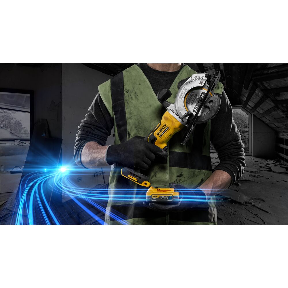 DeWALT Kreissäge DCS571E1T-XJ 18 V 115 mm Kompakte Bauform