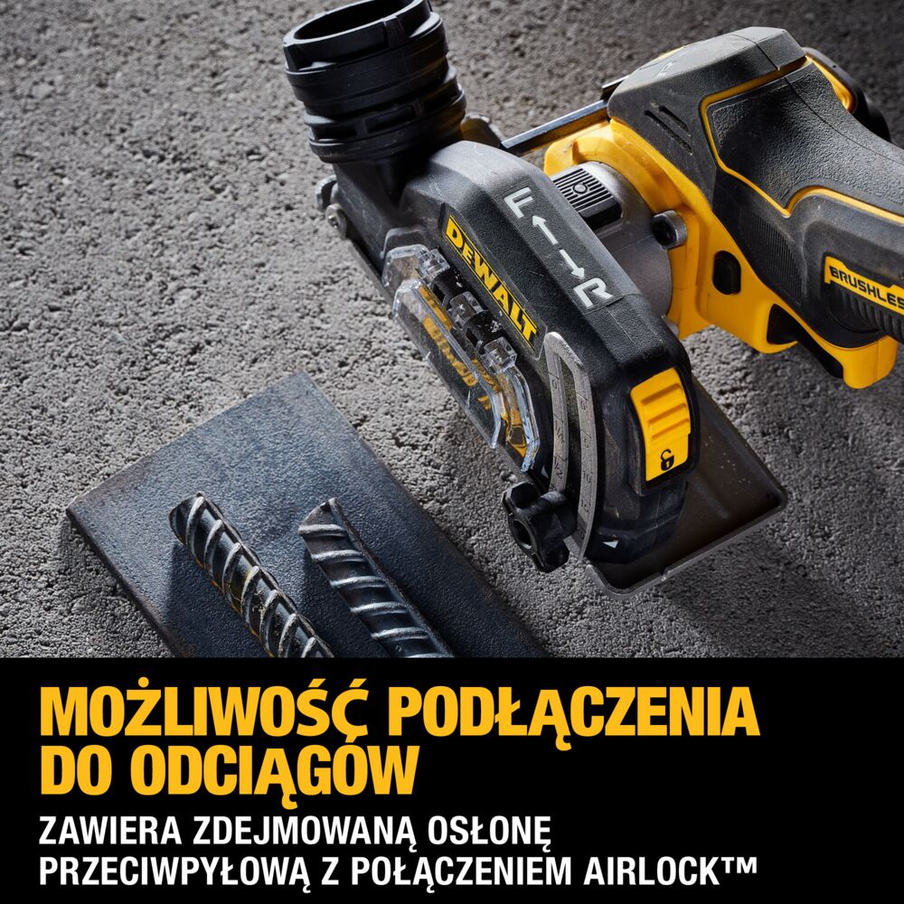 DeWALT Kreissäge DCS438E2T-QW 20 V LED Beleuchtung Kompakt