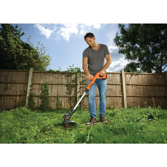 Black+Decker Rasentrimmer ST1823-QW Schnittbreite 25 cm