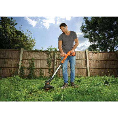 Black+Decker Rasentrimmer ST1823-QW Schnittbreite 25 cm