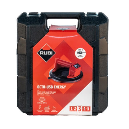 Rubi Tellersauger 66967 3,7 V USB Ladefunktion Kompakt