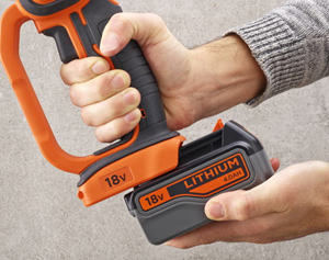 Black+Decker Akku-Schleifer BCG720N-XJ – Leistungsstarker 18V Li-Ion Motor