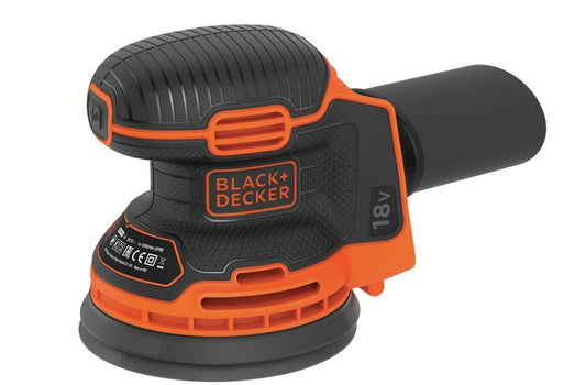 Black+Decker BDCROS18-QW – Kabelloser 125mm Akku-Stabschleifer mit Staubabsaugfunktion