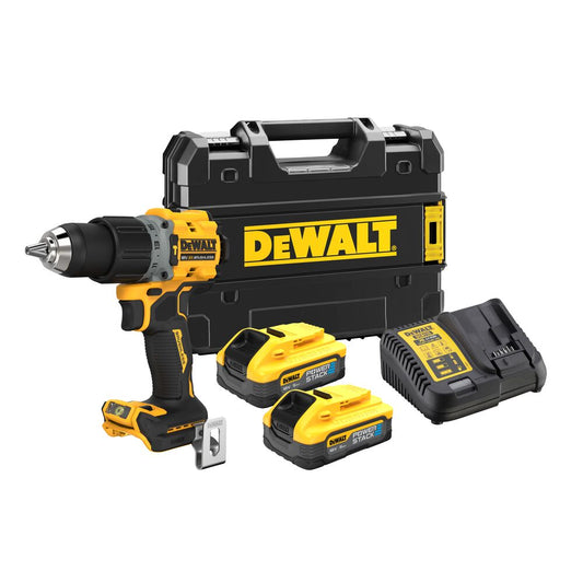 DeWalt Akku-Schlagbohrmaschine 18V G3 XR DCD805H2T-QW – Hochleistungsgetriebe für Präzises Schrauben