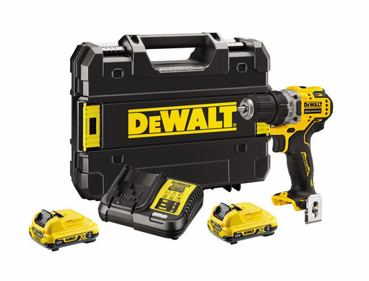 DeWALT Bohrschrauber DCD701D2-QW 12 V Kompakt Bauform