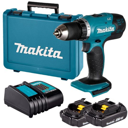 Makita 18V Akku-Bohrschrauber DDF453SYE – 2-Gang mit 16-Stufiger Drehmomenteinstellung