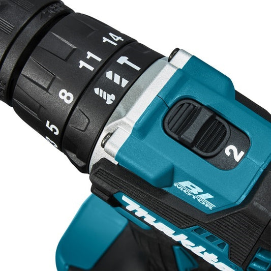 Makita DHP487Z 18V Li-Ion Akku-Bohrhammer – Bürstenloser Motor für Hohe Leistung