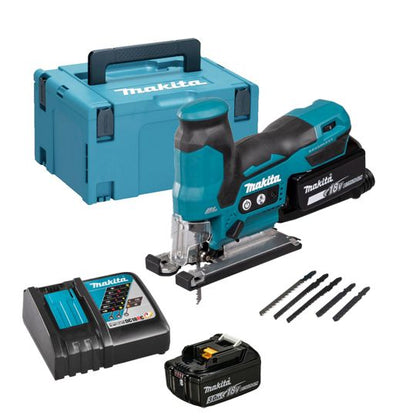 Makita + Stichsäge + DJV185RFJ + 18 V + Schnittiefe Holz 65mm
