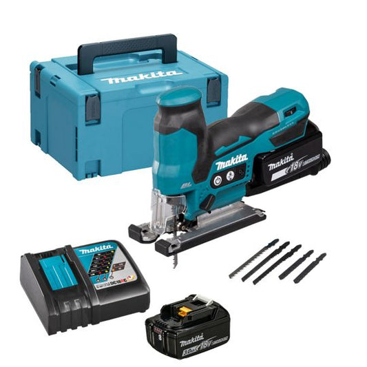 Makita 18V Akku-Stichsäge DJV185RFJ – Robuster Bürstenloser Gleichstrommotor
