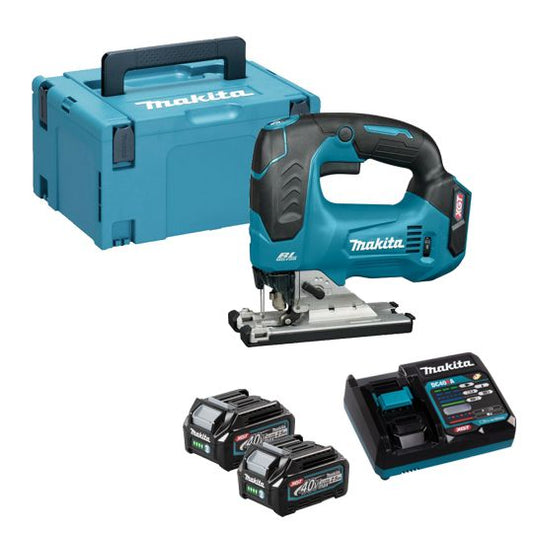 Makita Akku-Stichsäge 40V Max JV002GD201 – Bürstenloser Motor für Präzises Schneiden