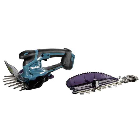 Makita DUM604ZX Akku-Gras- und Rasenschere – Multifunktionale Gartenschere mit Werkzeuglosem Messerwechsel
