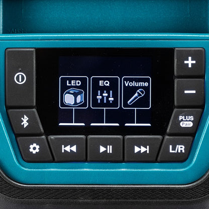 Makita Lautsprecher MR014G 18 V Kraftvoller Klang Bluetooth