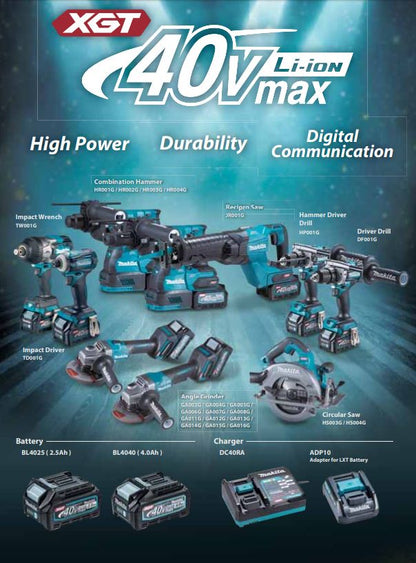 Makita TW001GZ Akkuschlagschrauber – 1800Nm Hohe Drehmomentleistung
