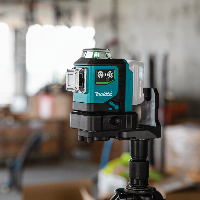 Makita SK700GD Schnurloser Rotationslaser 360° – Ergonomisches Design Mit Grüner Lasertechnologie
