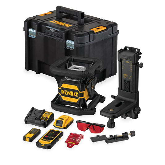 DeWalt DCE080D1RS-QW – Professioneller Kabelloser Rotationslaser mit Bluetooth
