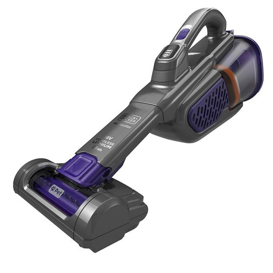 Black+Decker Akku-Handstaubsauger Dustbuster Pet BHHV520BFP-QW – Kabellos Mit LED-Anzeige und 2-Stufiger Saugkraftregelung