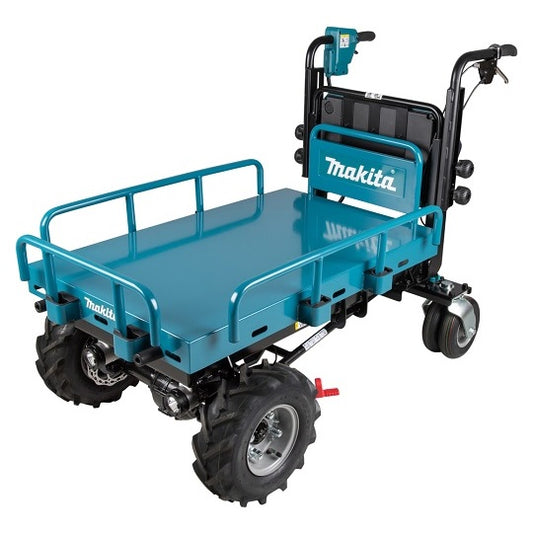 Makita DCU601Z – Batteriebetriebener Selbstfahrender Transportwagen mit Höhenverstellbarer Plattform