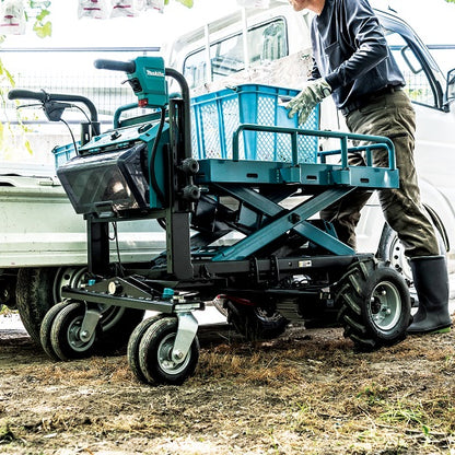 Makita Transportwagen DCU601Z 18V Höhenverstellung Bequem