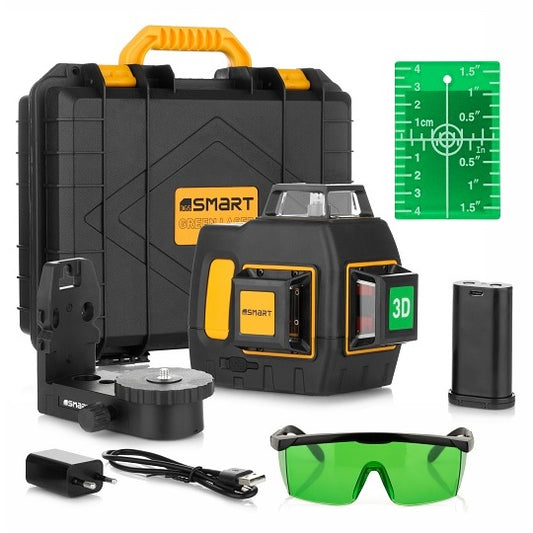 SMART 3D Dreifachlaser SM-06-03040G – Präzise 360-Grad Linienmarkierung