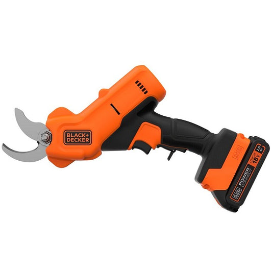 Black+Decker BCPP18D1-QW – Ergonomischer Akku-Astschneider mit 25 mm Schnittstärke