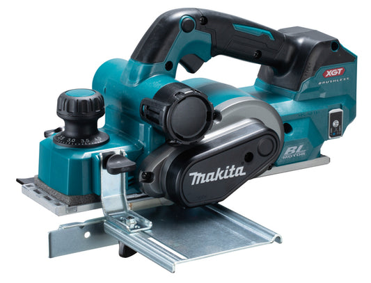 Makita Akku-Hobelmaschine 82mm 40V max Li-ion XGT – Hohe Hobelleistung mit Bluetooth