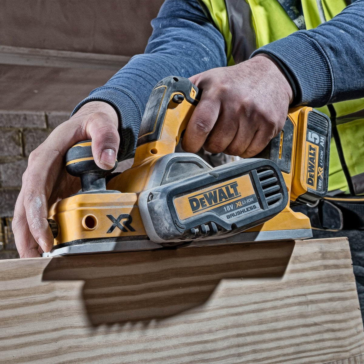DeWalt + Hobel + DCP580N-XJ + 18 V LiIon + Leicht