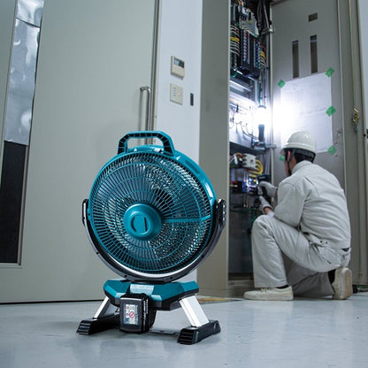 Makita DCF301Z Wiederaufladbarer Mechanischer Lüfter – Flexibel Mit 14,4V/18V Betrieb