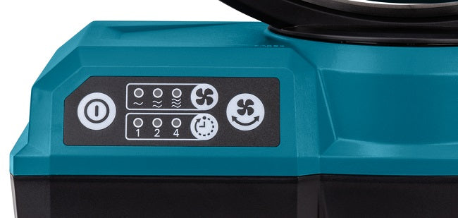 Makita Ventilator CF001GZ 40 V 3-Stufig Timer Automatik