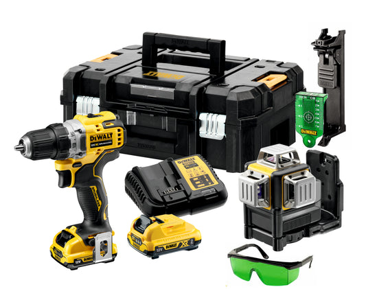DeWalt DCK212D2T Akku-Kombiset – Kompakter Bohrschrauber Mit Bürstenlosem Motor