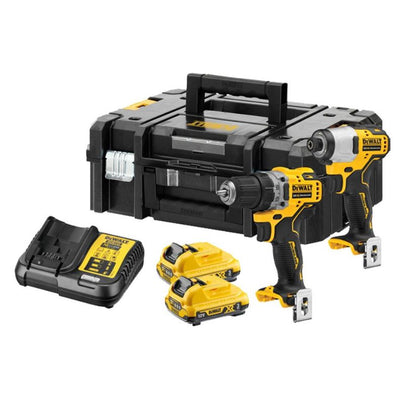 DeWalt Kombiset DCK2110L2T 12 V Bürstenloser Motor