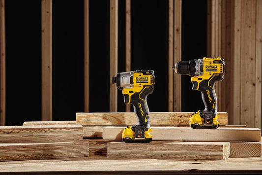 DeWALT Akku-Kombiset DCK2110L2T – 12V Li-Ion mit Bürstenlosem Motor