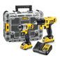 DeWALT DCK211D2T-QW – Leichtes 10,8V Li-Ion Kombi-Set mit 2-Gang-Getriebe