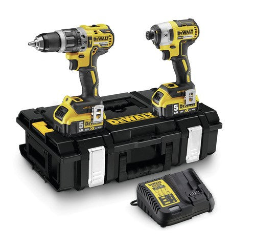DeWALT DCK266P2-QW – Leistungsstarkes Akku-Kombiset mit Bürstenlosem Motor