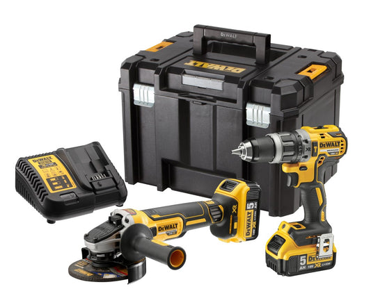 DeWalt DCK2080P2T – Leistungsstarker 18V Akku Kombi Set mit TSTAK VI Koffer