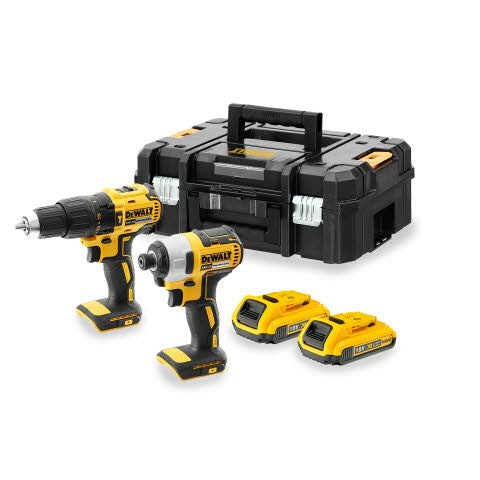 DeWalt DCK2060D2T-QW – Kompaktes 18V Li-Ion Akku-Kombiset mit Bürstenlosem Motor