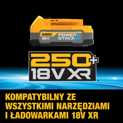 DeWalt KombiSet DCK2052H1E1T 18 V Kompakte Bauweise
