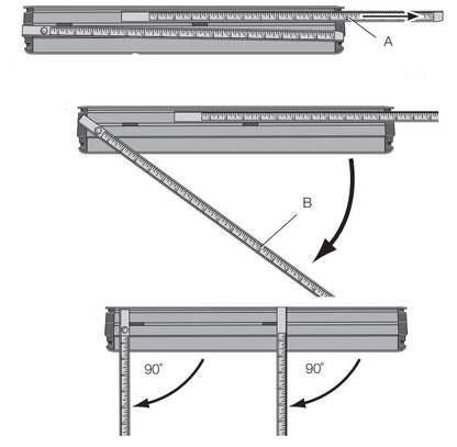 DeWalt Kreissägeblattführung 18 V Schnittlänge 300 Mm