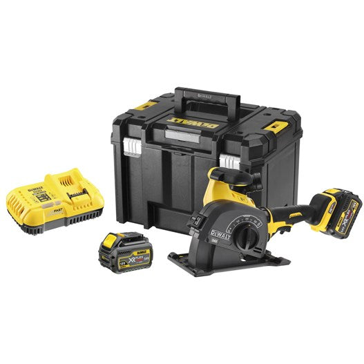 DeWalt DCG200T2-QW – Leistungsstarker 54V Betonschneider mit Einfacher Schnitttiefeneinstellung