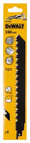 DeWALT Säbelsägeblatt DT2420-QZ 18 V Beton Ziegel Zement
