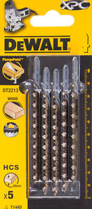 DeWalt DT2213-QZ Stichsägeblätter – Bimetall Für Schnelles Schneiden In Holz
