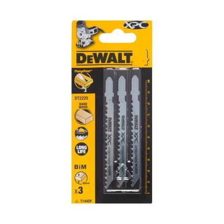 DeWalt Stichsägeblätter DT2220-QZ 18 V 100 mm Hartholz