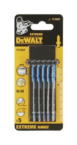DeWalt Stichsägeblätter DT2054 18 V Bi-Metall Set Metall