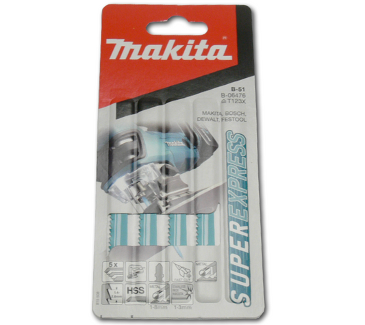 Makita B-06476 Stichsägeblätter 100mm – Hochwertige Bimetallkonstruktion für Metallbearbeitung