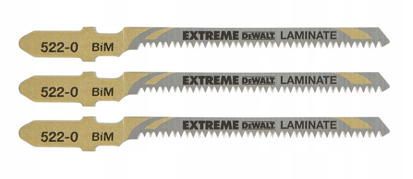 DeWALT Stichsägeblätter DT2081 18 V 82 mm Länge Bimetall