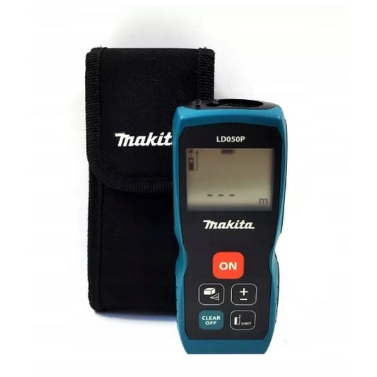Makita LD050P 50m Laser-Entfernungsmesser – Kompakt und Robustes Design mit IP54 Schutz