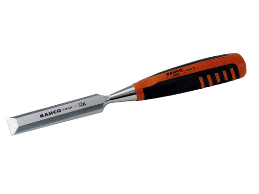BAHCO Ergo 16mm Holzmeißel 424P-16 – Ergonomischer Zwei-Komponenten-Griff