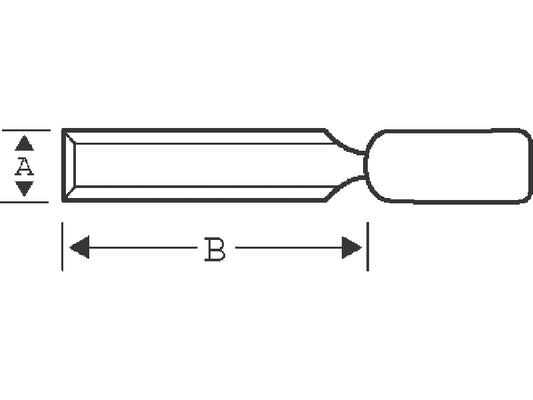 Bahco Holzmeißel 424P-16 16 mm Schneide Zweikomponenten Griff