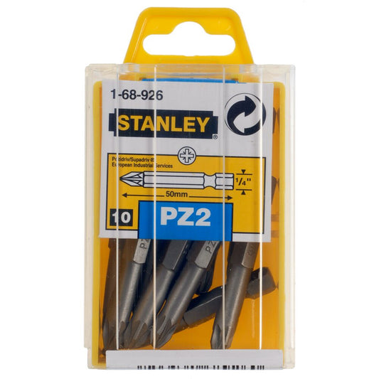 Stanley Schraubendrehereinsatz PZ2 50mm Chrom Vanadium